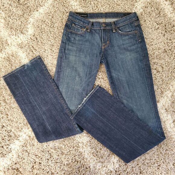 Vintage Citizens of Humanity Kelly #001 Stretch Low Waist Bootcut Jeans - Picture 3 of 12